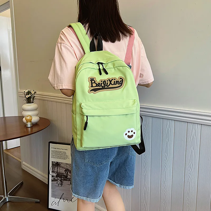KAKAXI Fabric Backpack Unisex Multicolor-27