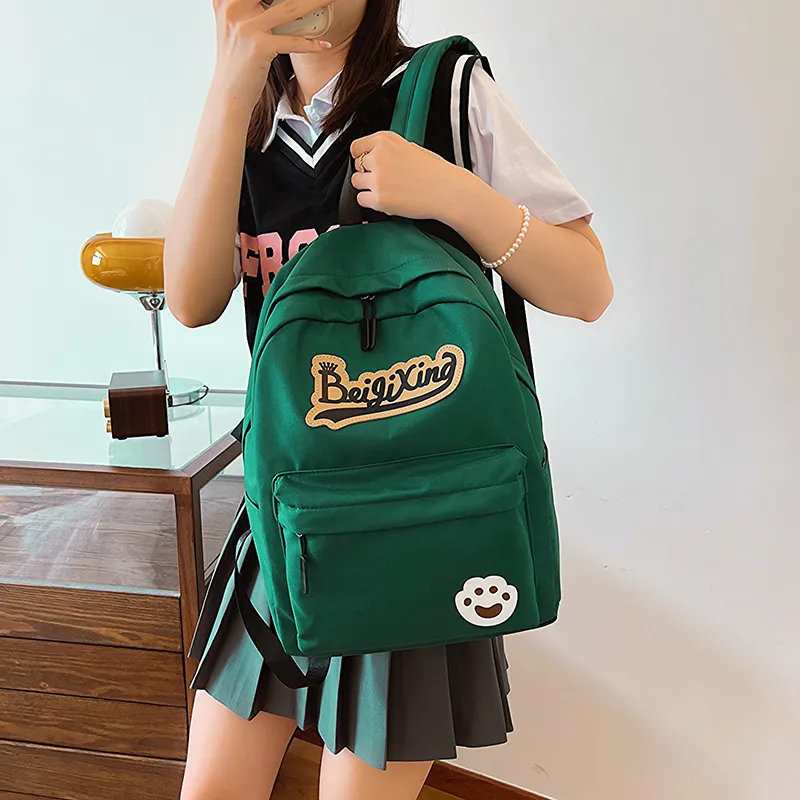 KAKAXI Fabric Backpack Unisex Multicolor-29