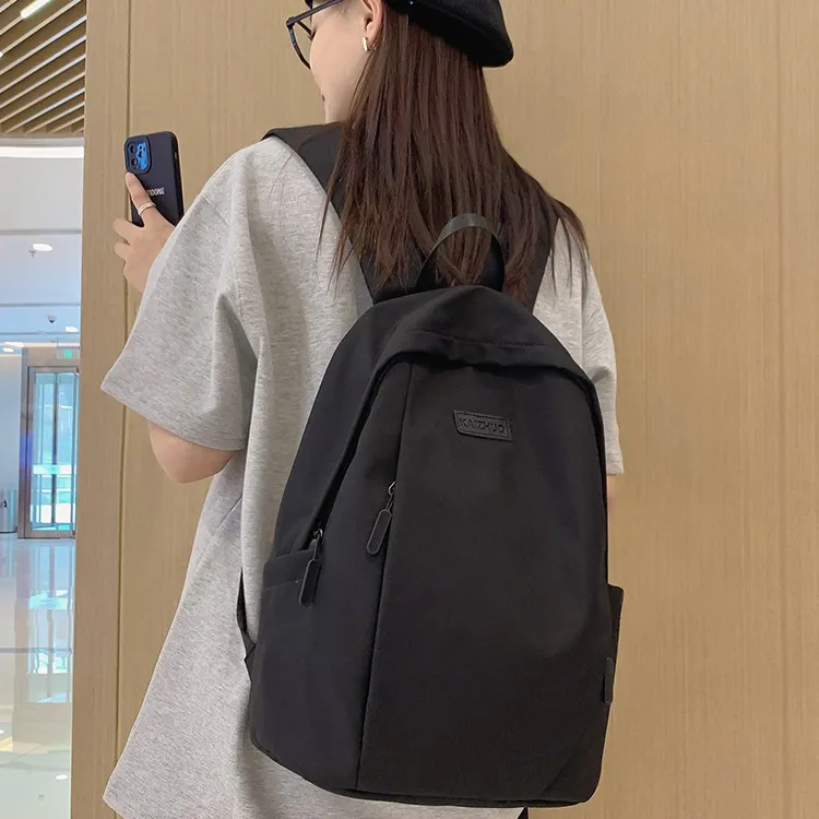 KAKAXI Nylon Backpack Unisex White & Green/Green/Black-9