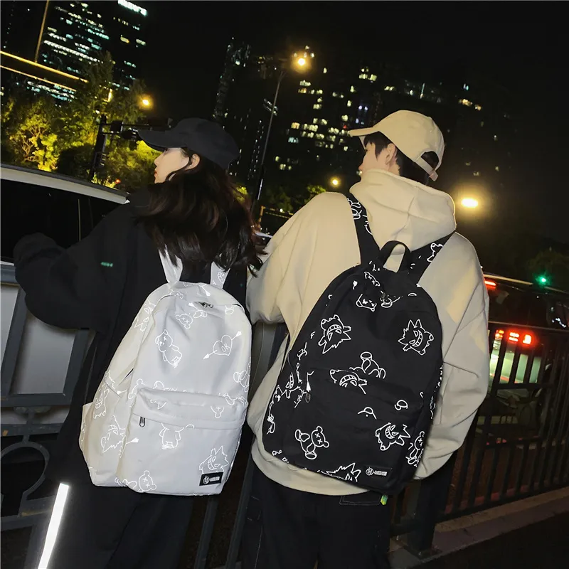 KAKAXI Nylon Backpack Regular Unisex Multicolor-6