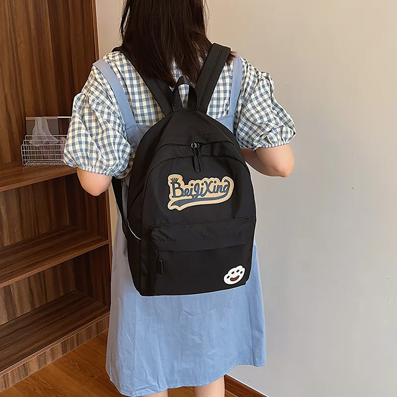 KAKAXI Fabric Backpack Unisex Multicolor-7