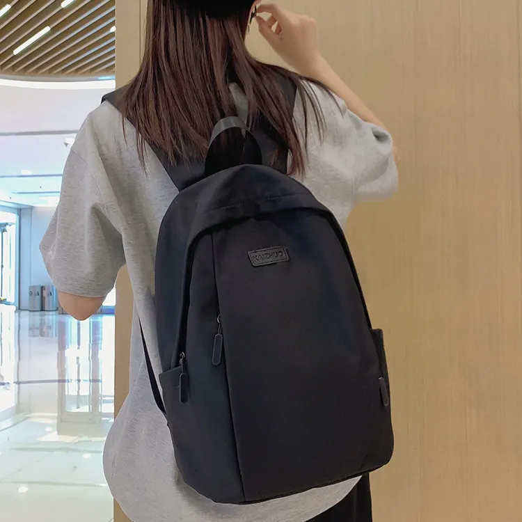 KAKAXI Nylon Backpack Unisex White & Green/Green/Black-8