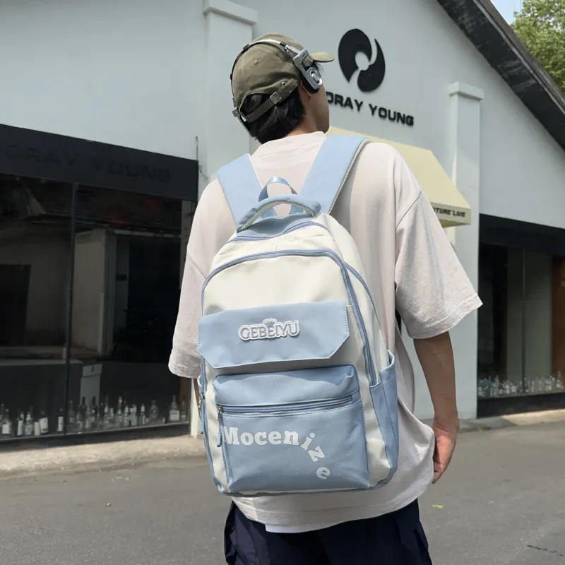 KAKAXI Nylon Backpacks Unisex Multicolor-8