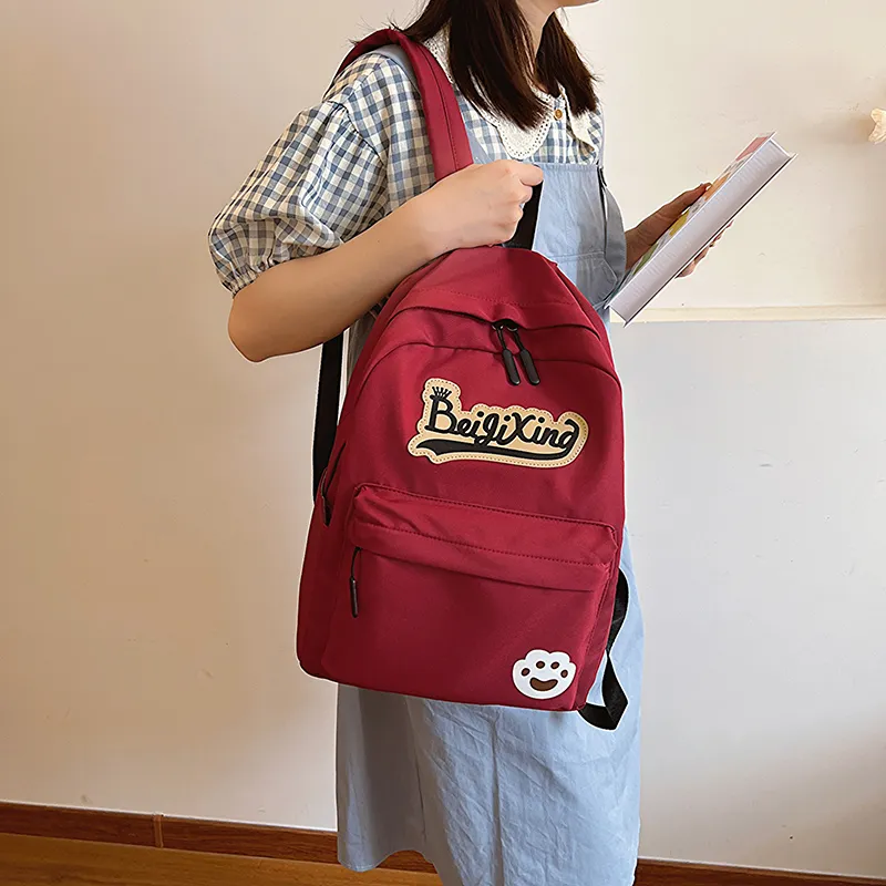 KAKAXI Fabric Backpack Unisex Multicolor-18
