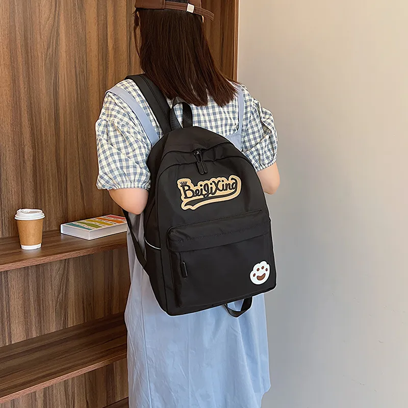 KAKAXI Fabric Backpack Unisex Multicolor-9