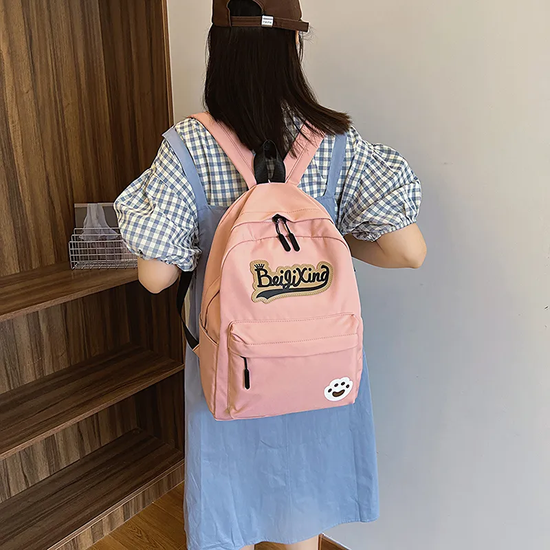 KAKAXI Fabric Backpack Unisex Multicolor-15