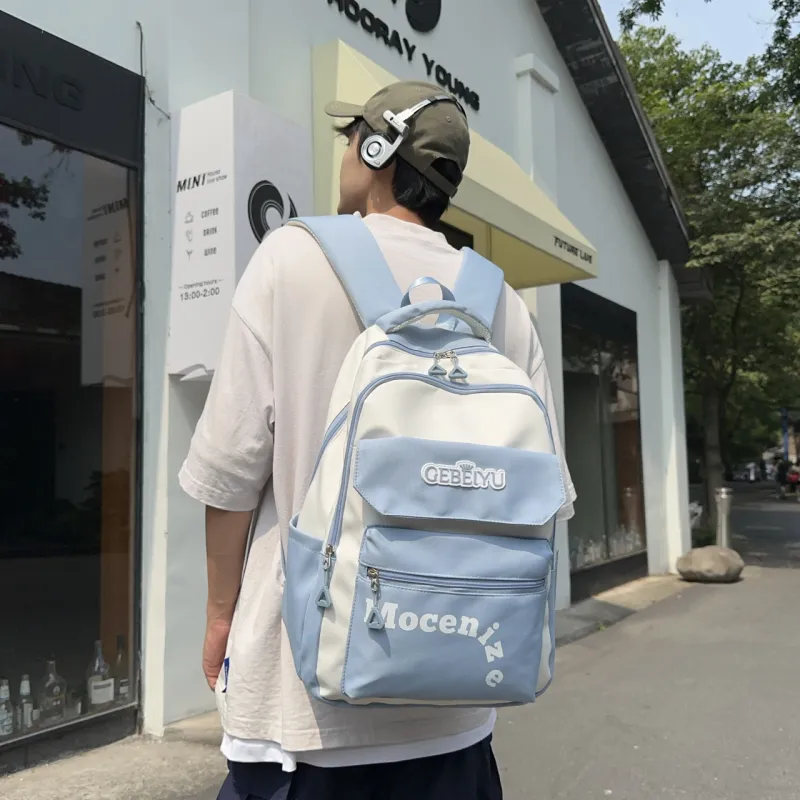 KAKAXI Nylon Backpacks Unisex Multicolor-11