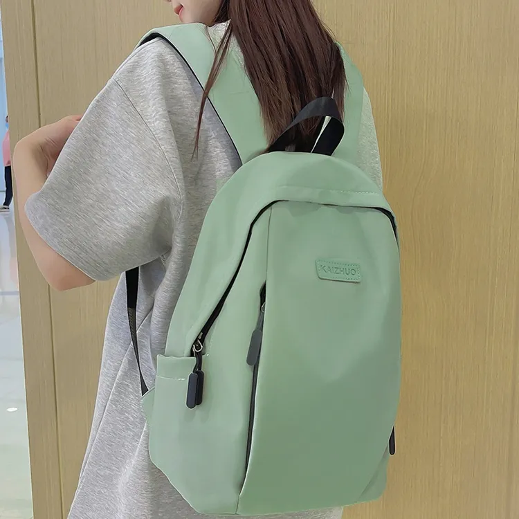 KAKAXI Nylon Backpack Unisex White & Green/Green/Black-6