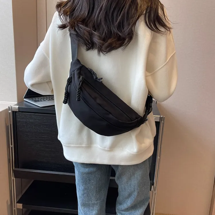 CMLZIUA Canvas Bag Cell Phone Fanny Pack Sling Bag Shoulder Bag Crossbody Bag Regular Unisex Multicolor-15