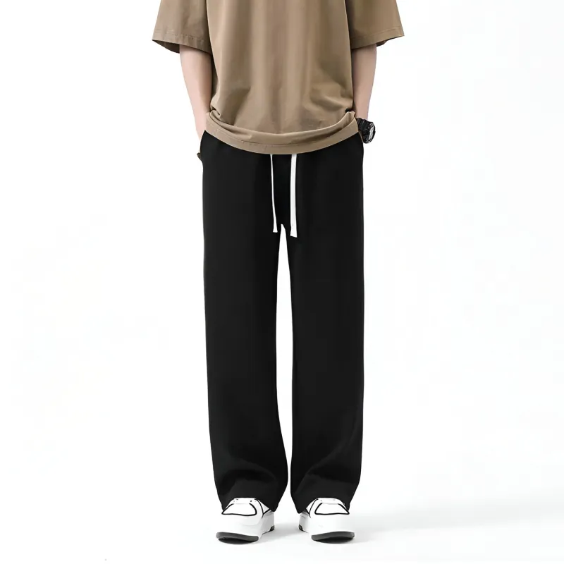 Cotton Casual Pants Unisex-11