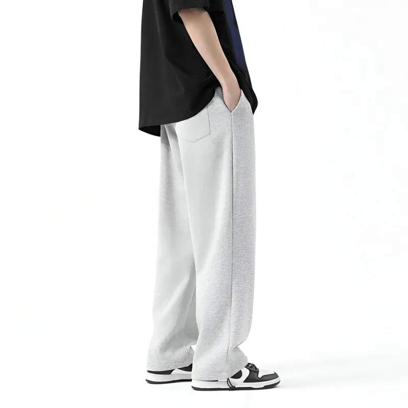Cotton Casual Pants Unisex-3