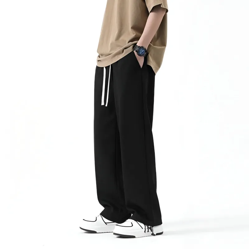 Cotton Casual Pants Unisex-14