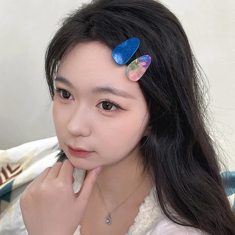 Specialoutlook Acrylic Hair Clips Women's-2