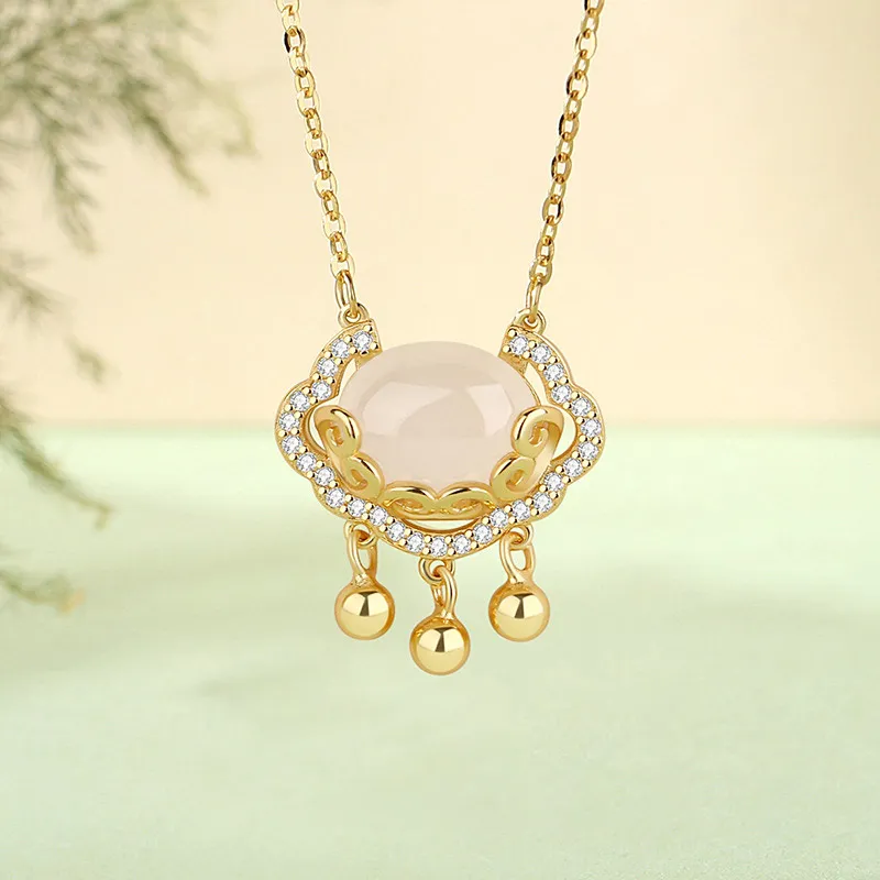 Specialoutlook Chalcedony Necklaces Women's-6