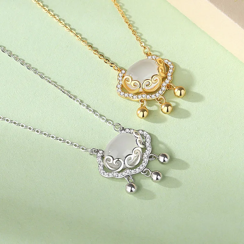Specialoutlook Chalcedony Necklaces Women's-12