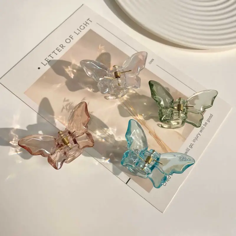 Specialoutlook Acrylic Hair Clips Women's-7