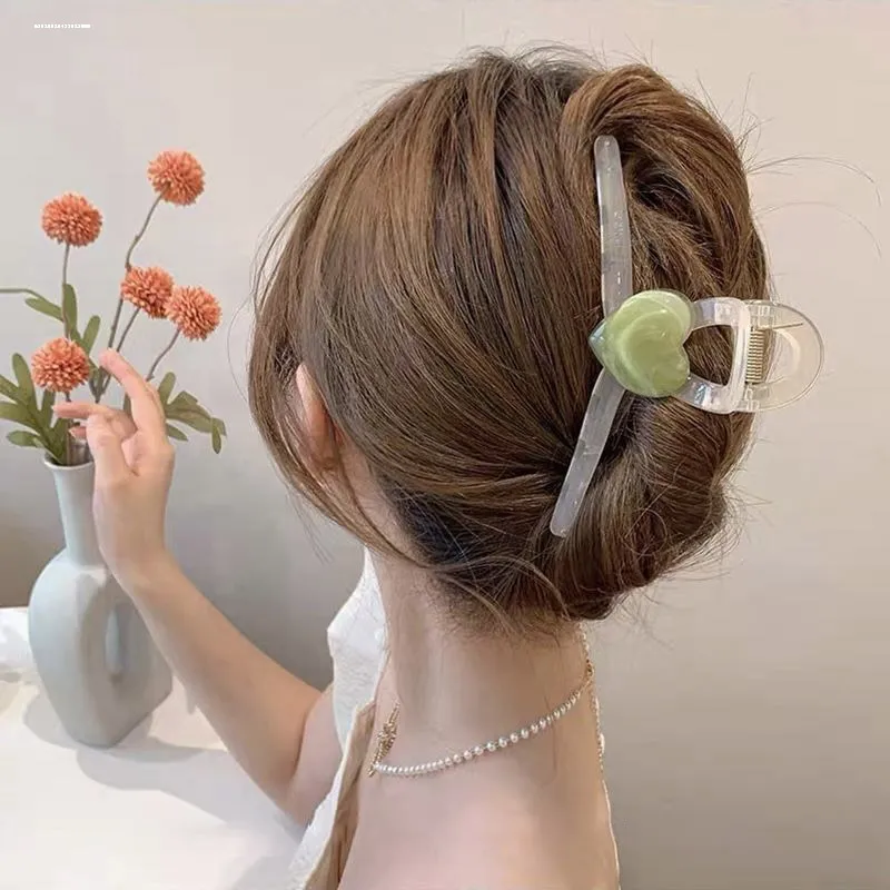 Specialoutlook Acrylic Hair Clips Women's-6