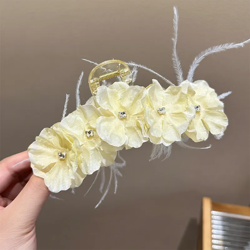 Specialoutlook Acrylic Hair Clips Women's-4