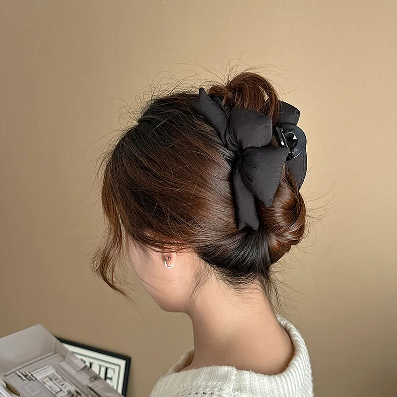 Specialoutlook Acrylic Fabric Hair Clips Women's-6