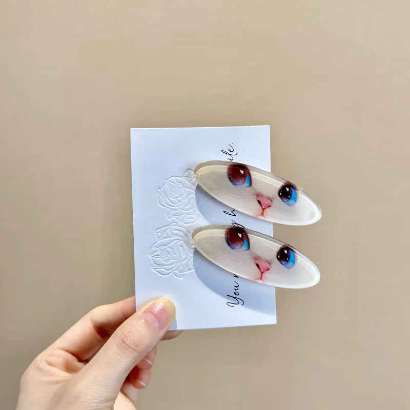 Specialoutlook Resin Hair Clips Women's-2
