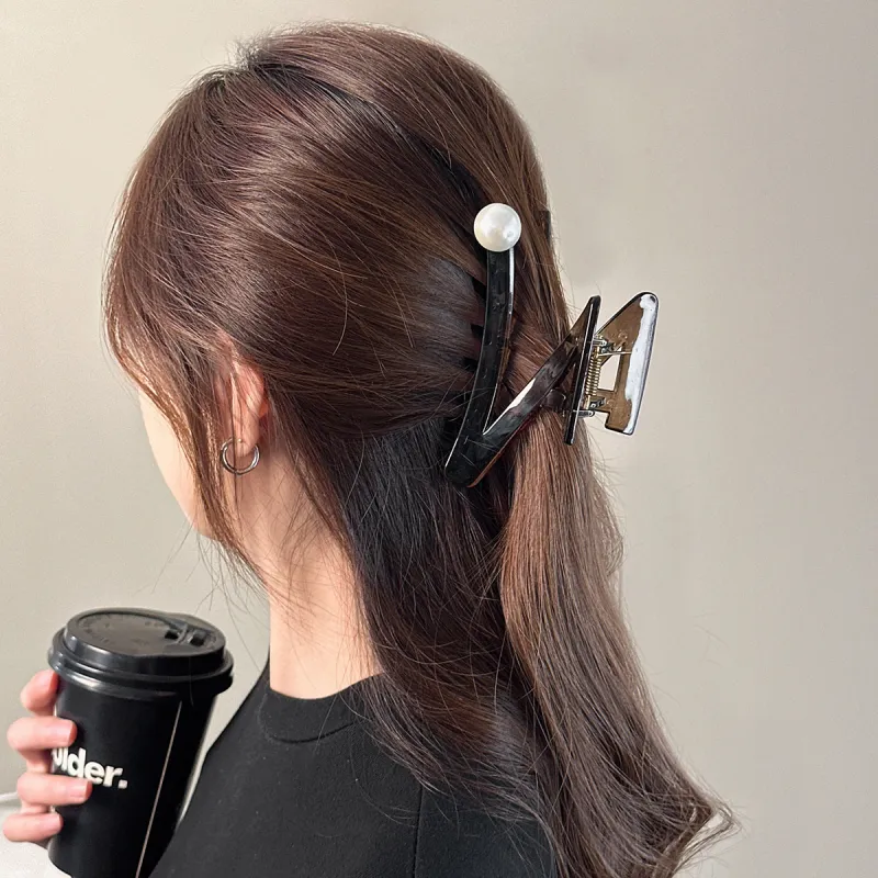 Specialoutlook Acrylic Hair Clips Women's-4