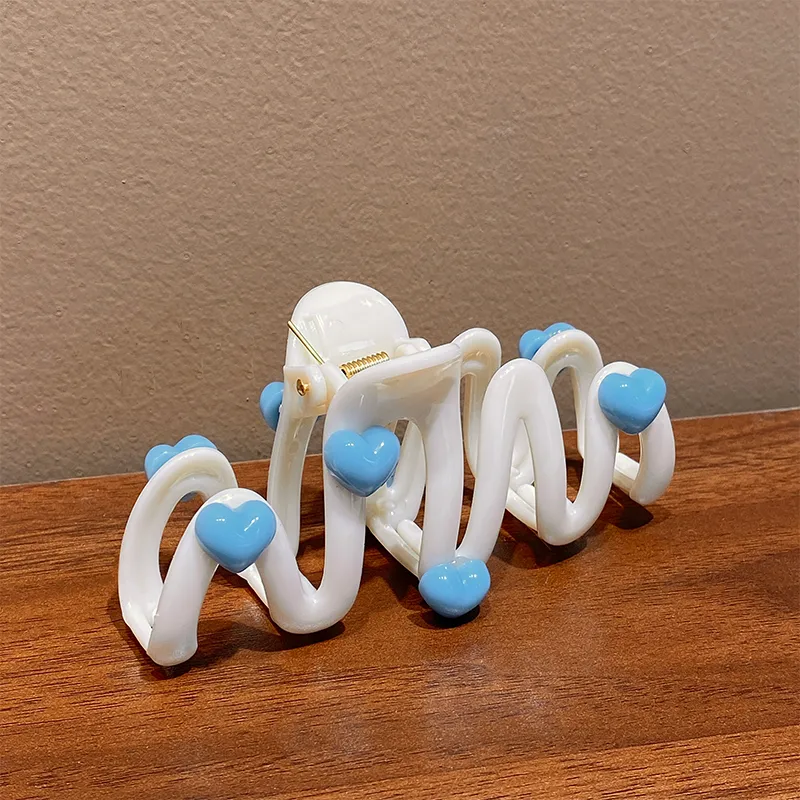 Specialoutlook Acrylic Hair Clips Women's-2
