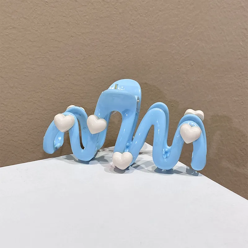 Specialoutlook Acrylic Hair Clips Women's-6