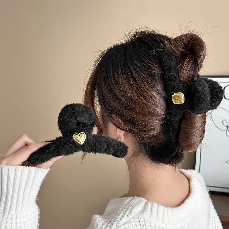 Specialoutlook Acrylic Hair Clips Women's-1
