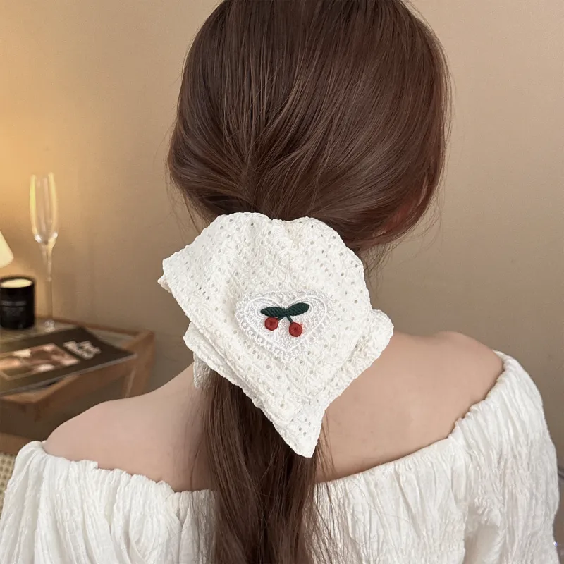 Specialoutlook Fabric Hair Tie Women's-5