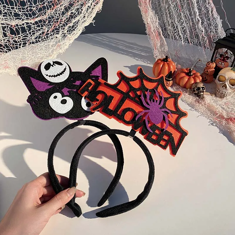Specialoutlook Niche Design Halloween Headband Creative Photography Equipment Cosplay Headbands Unisex-3