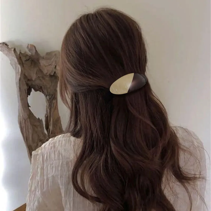 Specialoutlook Acrylic Hair Clips Women's-5