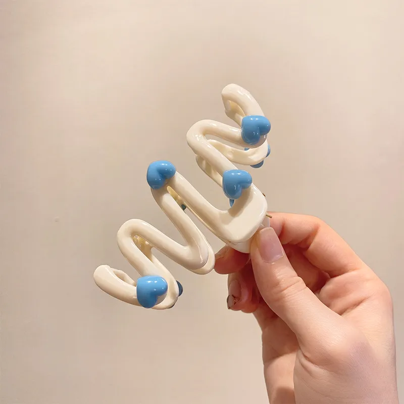 Specialoutlook Acrylic Hair Clips Women's-3
