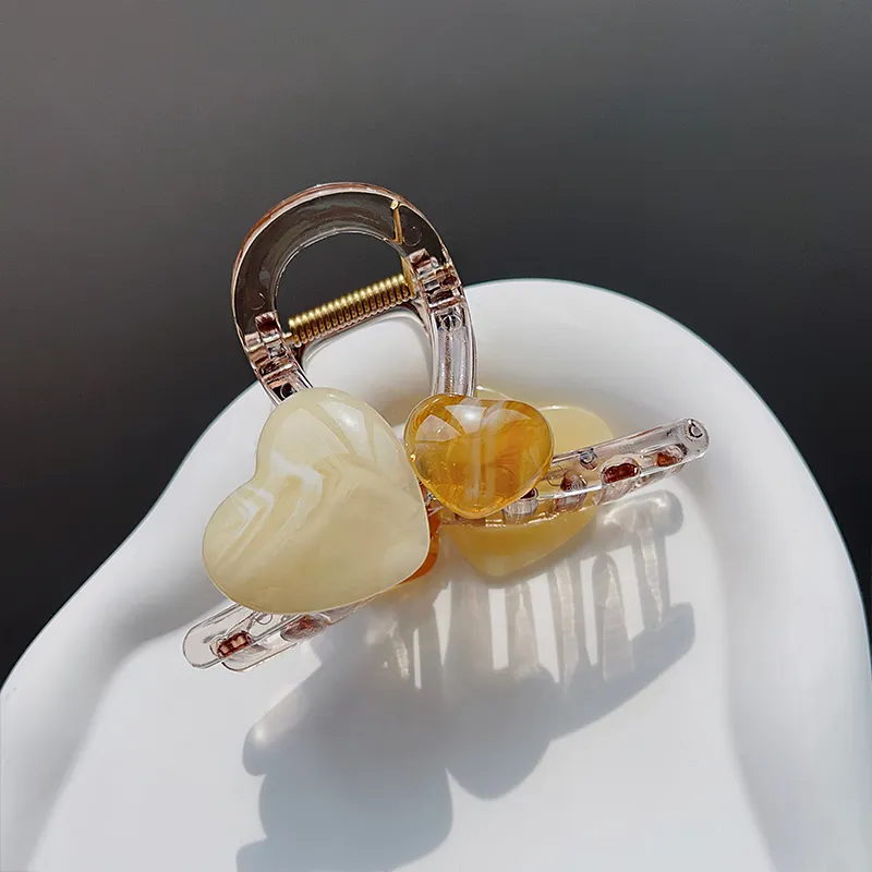 Specialoutlook Acrylic Hair Clips Women's-3