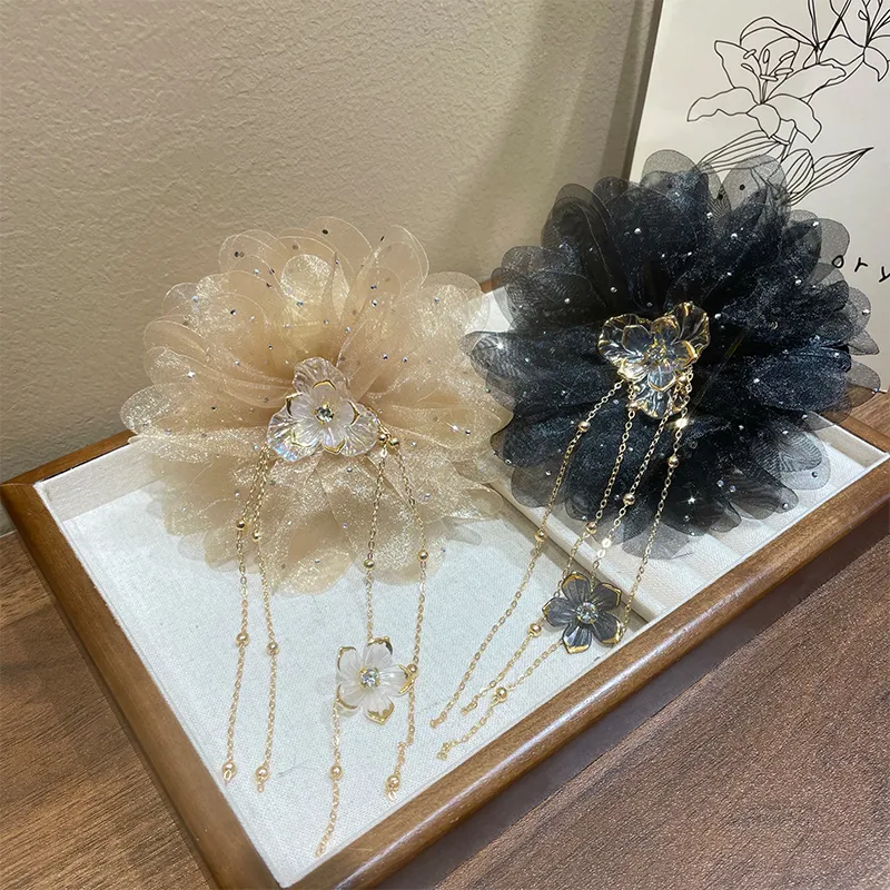 Specialoutlook Acrylic Hair Clips Women's-7