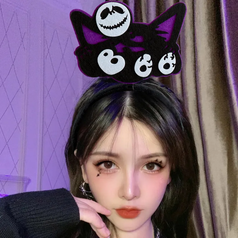 Specialoutlook Niche Design Halloween Headband Creative Photography Equipment Cosplay Headbands Unisex-1