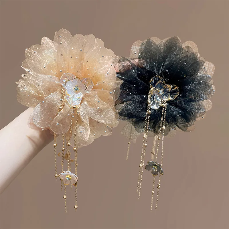Specialoutlook Acrylic Hair Clips Women's-4