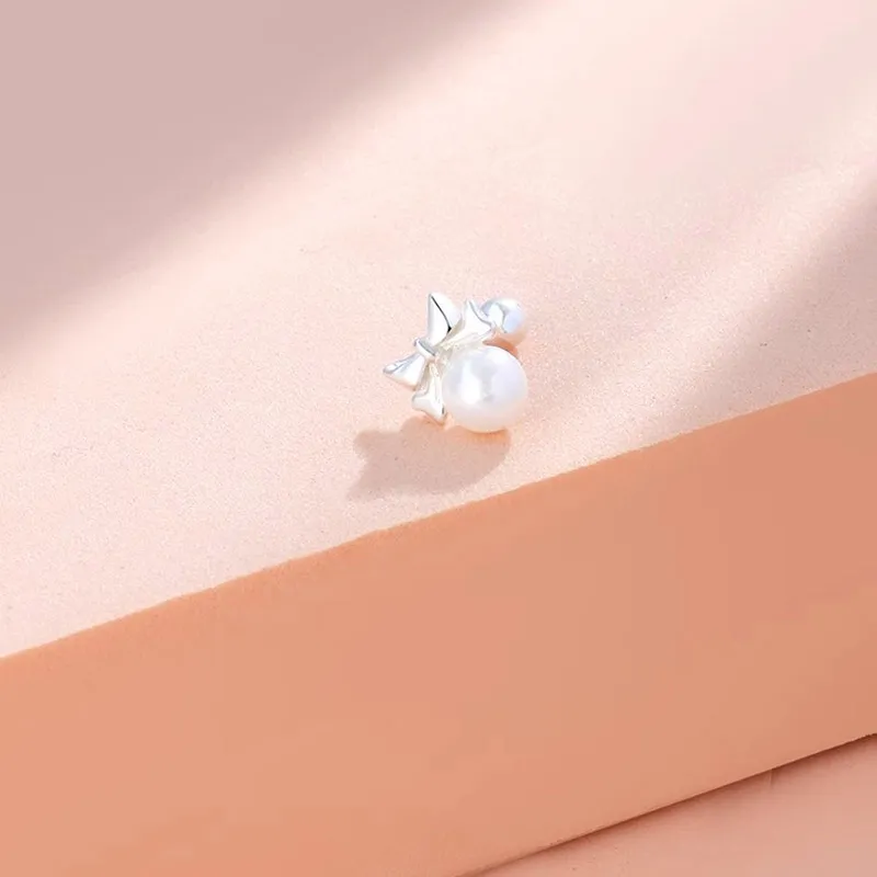 Specialoutlook Sterling Silver Stud Earrings Unisex-4
