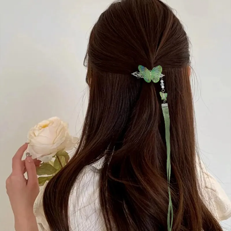 Specialoutlook Acrylic Hair Clips Women's-10