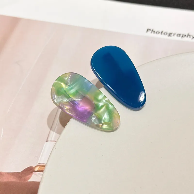 Specialoutlook Acrylic Hair Clips Women's-3