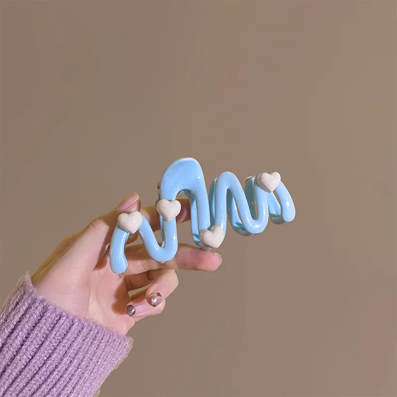 Specialoutlook Acrylic Hair Clips Women's-7