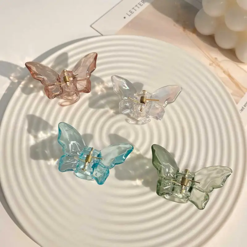 Specialoutlook Acrylic Hair Clips Women's-4