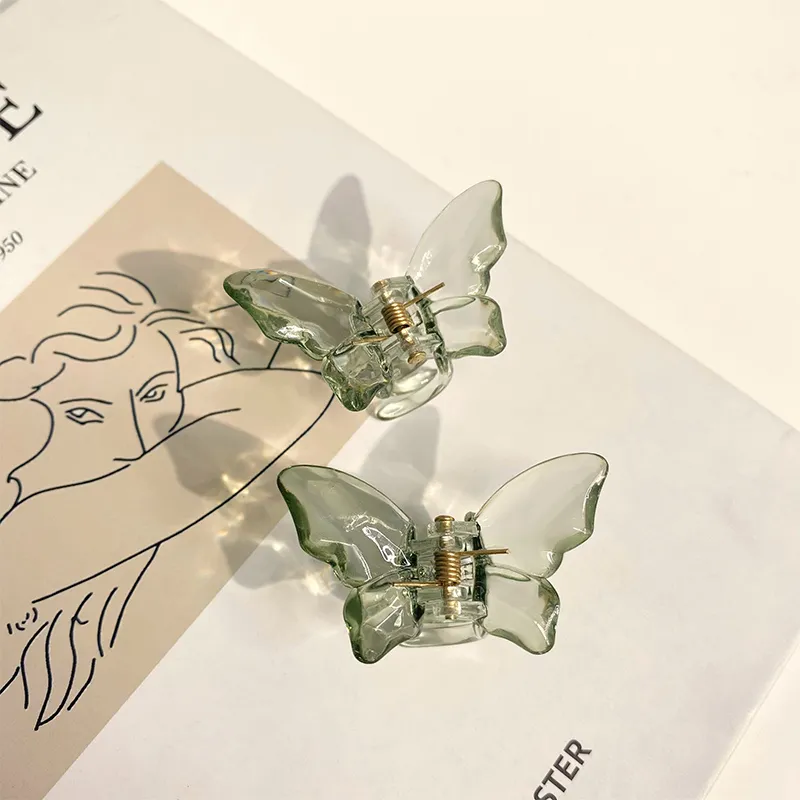 Specialoutlook Acrylic Hair Clips Women's-3
