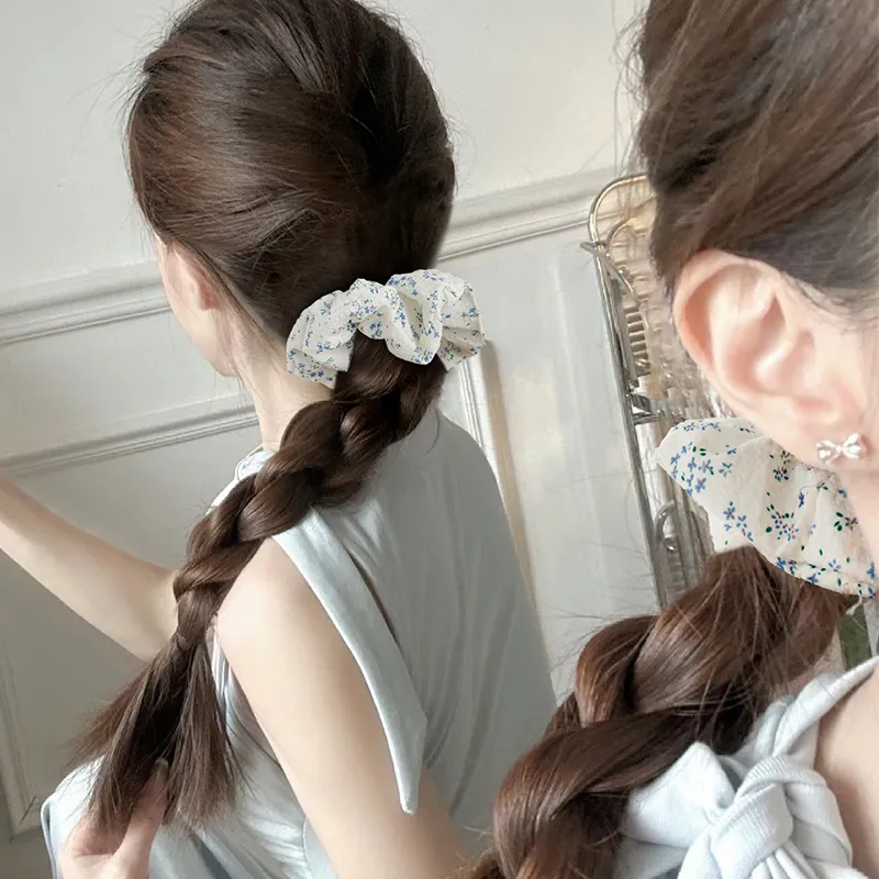 Specialoutlook Fabric Hair Tie Women's Commute, Shopping, And Date Versatile Style-2