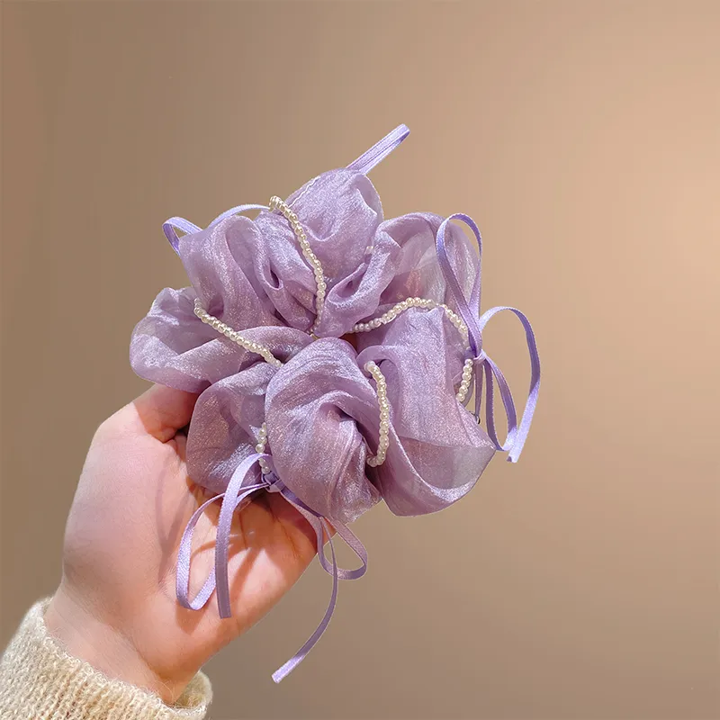 Specialoutlook Fabric Hair Tie Women's-4