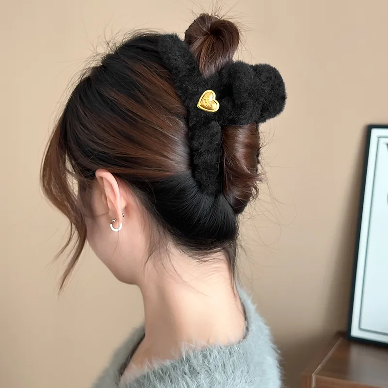 Specialoutlook Acrylic Hair Clips Women's-2
