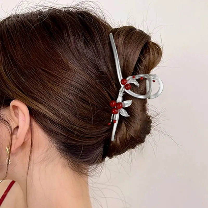 Specialoutlook Alloy, Glue Drip Hair Clips Women's-2