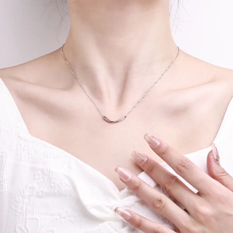 Vegetarian 925 Sterling Silver Necklaces Unisex-4