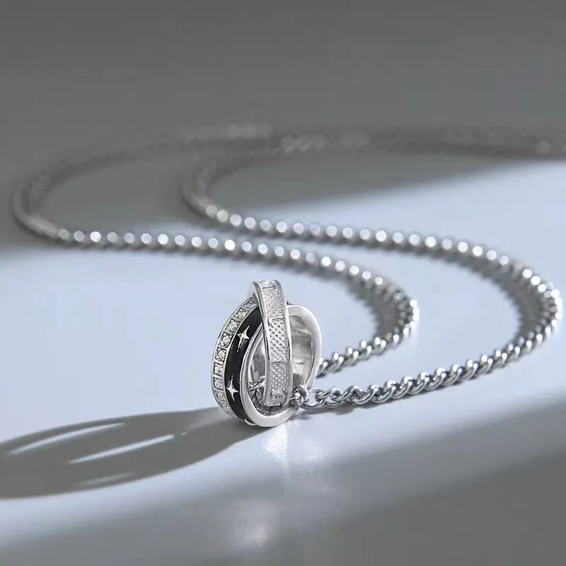 Vegetarian Alloy Necklaces Men's-2