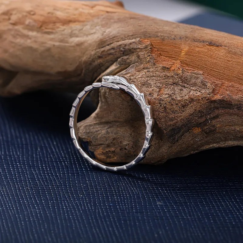Vegetarian S925 Silver Rings Unisex-2