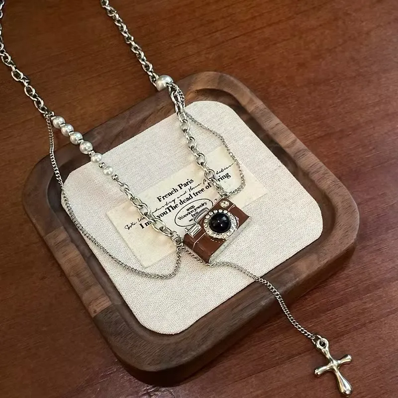 Vegetarian Alloy Necklaces Unisex-1
